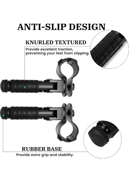 M8 Motosiklet Ayağı Pegs 90 Derece Katlanabilir Ayak Peygameleri Cnc Yamaha Honda Suzuki Aprilia Için Evlilik (Yurt Dışından) fırsatları