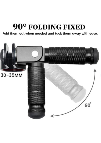 M8 Motosiklet Ayağı Pegs 90 Derece Katlanabilir Ayak Peygameleri Cnc Yamaha Honda Suzuki Aprilia Için Evlilik (Yurt Dışından) indirimleri