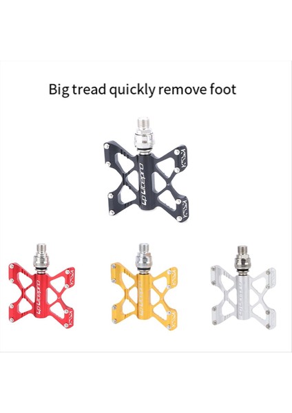 Litepro K5 Hızlı Serbest Bırakma Pedalı Genişletilmiş Slip Olmayan Ultralight Mühürlü Yatak Katlanır Bisiklet Pedalları Bisiklet Parça Kırmızı (Yurt Dışından) fiyatları