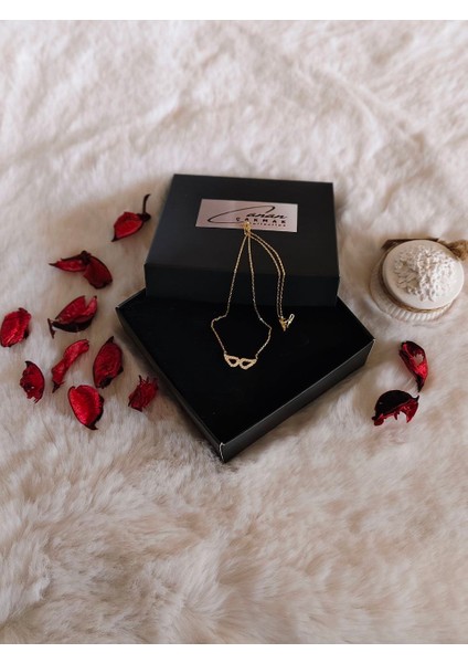 Gümüş Zirkon Taşlı Kanat Kolye modelleri