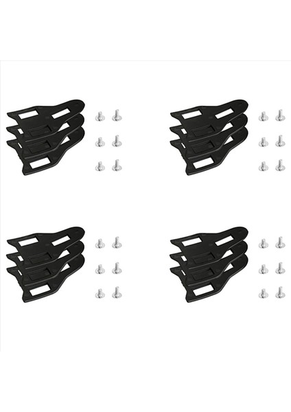 4x Yol Bisiklet Kilidi Pedalı Şimler Bisiklet Ayakkabı Kendi Kilit Ayarlanabilir Bisiklet Kilit Pedalı Kelepçe Conta Bisiklet Pedalları Parçalar (Yurt Dışından)