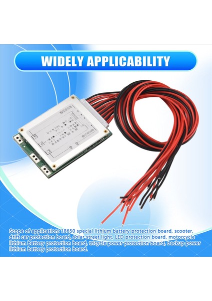 16S 48V 20A 18650 Lifepo4 Pil Koruma Kurulu Bms Pcb E-Bike Exoter Için Denge ile (Yurt Dışından) indirimleri