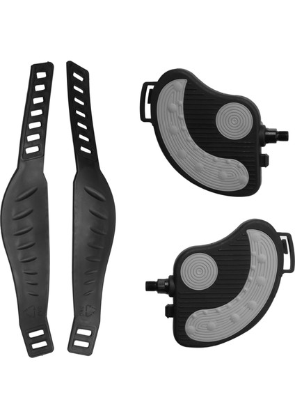 Spin Bisikleti ve Kapalı Sabit Egzersiz Bisikleti Için Kayışlarla Bisiklet Pedalları Egzersiz (Yurt Dışından) fiyatları