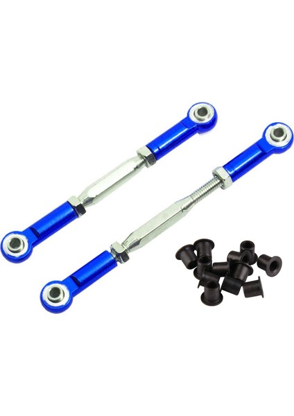 12 Adet Direksiyon Pivot Burç C-Hub Burçları 2pcs ile Traxxas 4x4 1/10 Rc Araba Için Direksiyon Bağlantısı Çekme Çubuğu (Yurt Dışından)