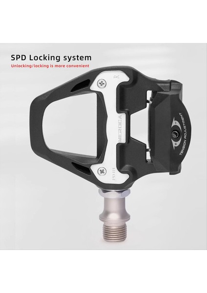 Meroca Bike Kilit Pedalı Bisiklet Kendi Kendine Kızanıklık Pedalı Spd Sistemi Yol Bisiklet Platformu Için Kilit Parçası (Yurt Dışından) modelleri