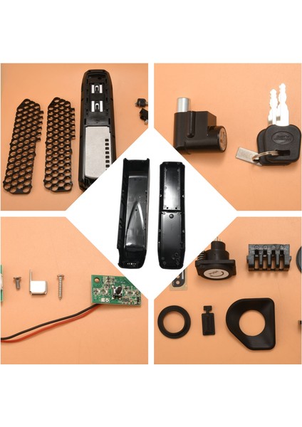 48V Elektrikli Bisiklet Pil Kılıfı 5V USB ile Dıy Kutusu E-Bisiklet Dağ Bisikleti Için 65PCS 18650 (Yurt Dışından) indirimleri