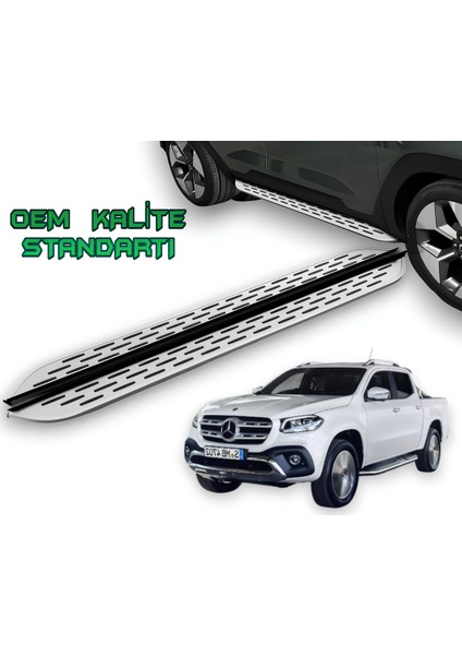 Mercedes x Class 2017 2018 2019 2020 Araca Özel Yan Basamak