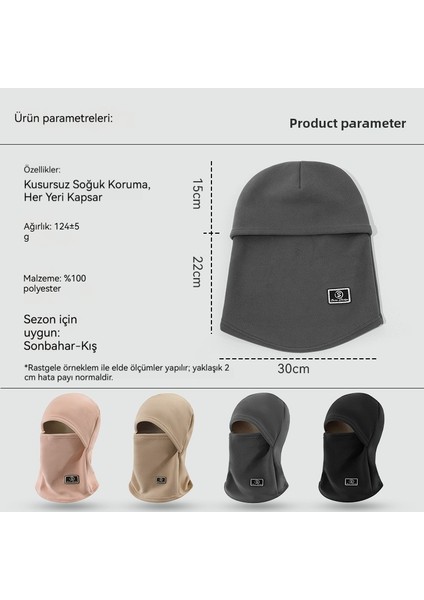 Yeni Sonbahar ve Kış Soğuğa Dayanıklı Şapka ve Eşarp Entegre Açık Hava Sıcak Yüz Koruma Maskesi Rüzgar Geçirmez Kalınlaştırılmış Açık Hava Bisiklet Pullover Şapkası (Yurt Dışından) fiyatları