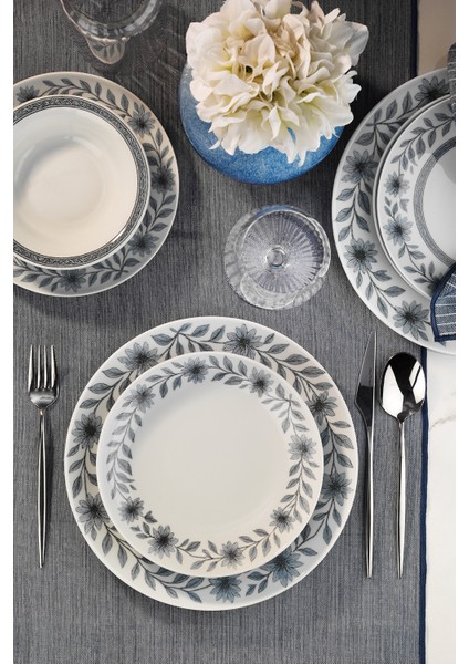 Meadow 24 Parça 6 Kişilik Yemek Takımı