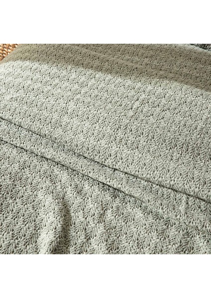 Mariette Yatak Örtüsü Seti 280X260 cm Duman Yeşili fırsatları