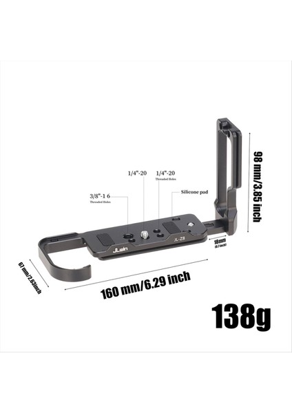 Nikon Z8 Hızlı Serbest Bırakma Plakası Kamera Tripod Dikey Sap Çok Fonksiyonlu Dikey Hızlı Serbest Bırakma Plakası Için Jlwin (Yurt Dışından) fiyatları