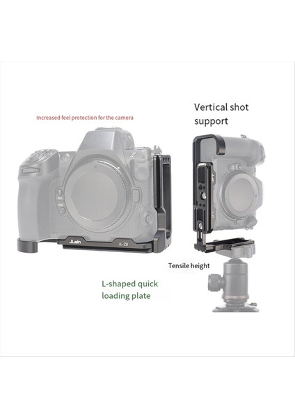 Nikon Z8 Hızlı Serbest Bırakma Plakası Kamera Tripod Dikey Sap Çok Fonksiyonlu Dikey Hızlı Serbest Bırakma Plakası Için Jlwin (Yurt Dışından) modelleri