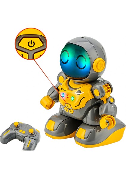 Uzaktan Kumandalı Işıklı ve Müzikli Astronot Robot 1516C fırsatları