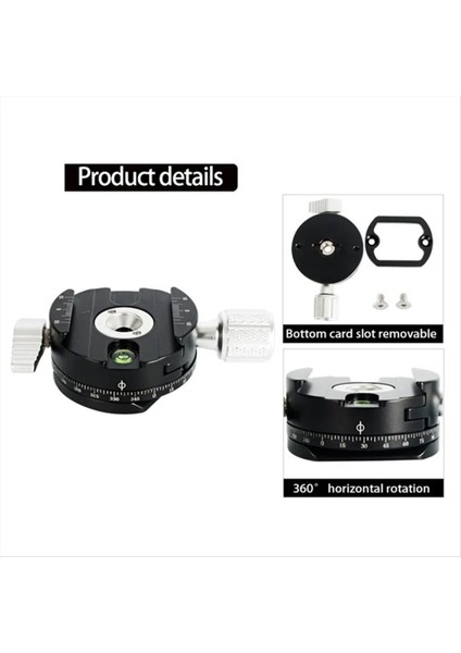 360 Derece Dönen Panorama Kelepçesi Dslr Kamera Hızlı Montaj Adaptörü Arca Swıss Poınt Kameraları Için Hızlı Serbest Bırakma Plakası (Yurt Dışından) fırsatları