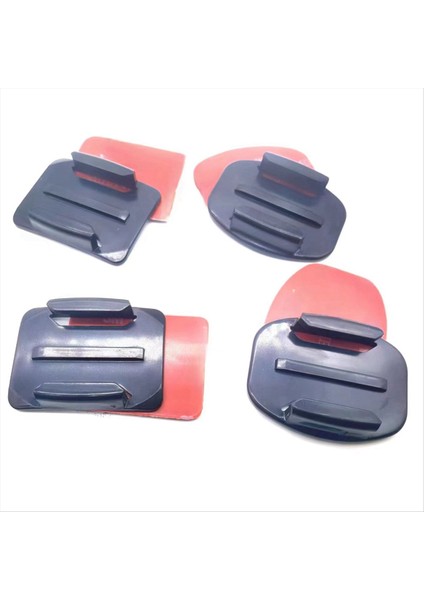 Gopro Hero Için Set Set 8/7/6/5 Kask Aksesuarları Küçük Karınca Düz Kavisli Base Shangou Yapıştırıcı (Çıkartmalar Ile) (Yurt Dışından) modelleri