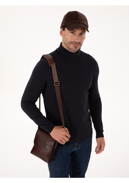 Erkek Lacivert Slim Fit Basic Kazak 50318678-VR033 modelleri