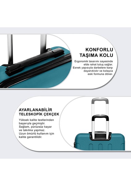 Ultra Hafif Abs Valiz Trıon