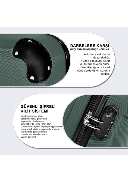 Ultra Hafif Abs Valiz Trıon