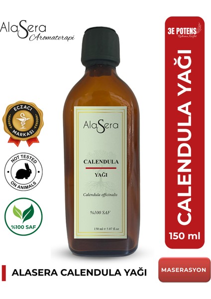 Calendula Yağı 150 Ml Saf