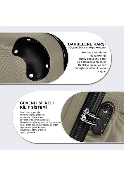 Ultra Hafif Abs Valiz Trıon