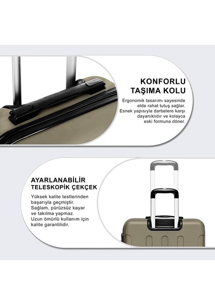 Ultra Hafif Abs Valiz Trıon