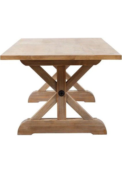 Coral Yemek Masası – Country Tarzı, Antik Meşe Renk, Sedir ve Çam modelleri