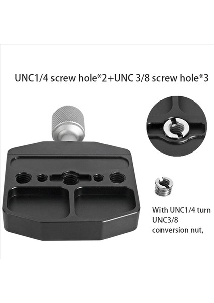 Arca Swiss Manfrotto Gitzo Tripod Balo Kafası Için 3x Bexin QR-70N Clamp Hızlı Serbest Bırakma Plakası (Yurt Dışından)