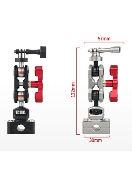 Video Kayıt Aracı Dayanıklı Ayarlanabilir Açılı Iç Kamera Tutucu G09 Kamera Aksesuar Başlık (Yurt Dışından)