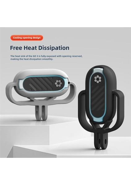 Amagısn INSTA360 Go 3 Koruyucu Çerçeve Montajı 1/4 Iplik Adaptör Koruyucu Kapak Dikey Gri (Yurt Dışından) modelleri