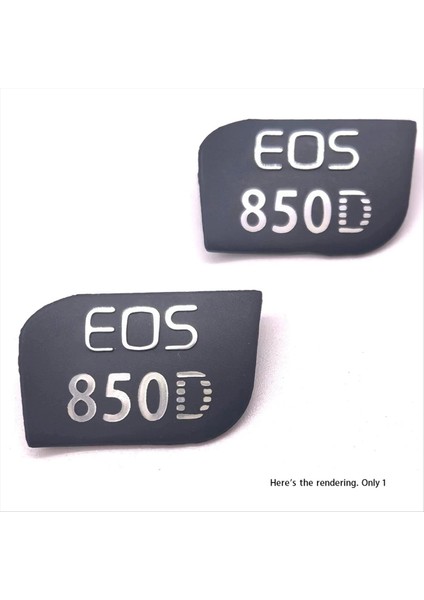 Canon Cover Logo Adı Plaka Onarım Parçaları 850D Slr Gövde Isim Plakası Etiketi (Yurt Dışından) fiyatları