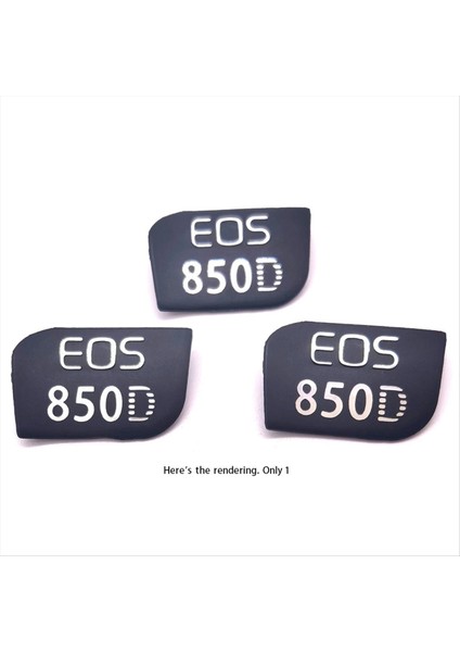 Canon Cover Logo Adı Plaka Onarım Parçaları 850D Slr Gövde Isim Plakası Etiketi (Yurt Dışından) fırsatları