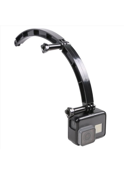 2x 3 Yollu Kask Kolu Uzatma Montajı Kavisli Kutup Selfi Çubuğu Gopro 9 8 7 6 5 Sjcam 4K Vida Olmadan (Yurt Dışından) indirimleri