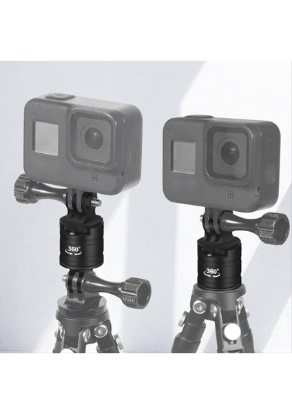 Gopro 12 Aksesuarları Için Metal Adaptörü 1/4 Inç Alüminyum Tripod Alaşım Montajı 360 Bir Türü Döndür (Yurt Dışından) fırsatları