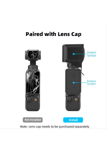 Djı Osmo Cep Için 3 Ekran Koruyucu Kapak Ekranı Silikon Koruyucu Kapak Anti-Çizelge Aksesuarları (Yurt Dışından) fiyatları