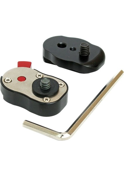 3x Profesyonel 1/4inch Mini Hızlı Serbest Bırakma Plakası Sistemi Herhangi Bir Tripod Için 4 Lb Kapasiteye Sahip Eklemli Kol Montajı (Yurt Dışından) fiyatları