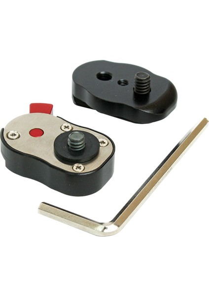 4x Professional 1/4inch Mini Hızlı Serbest Bırakma Plakası Sistemi Herhangi Bir Tripod Için 4 Lb Kapasiteye Sahip Eklemli Kol Montajı (Yurt Dışından) fiyatları