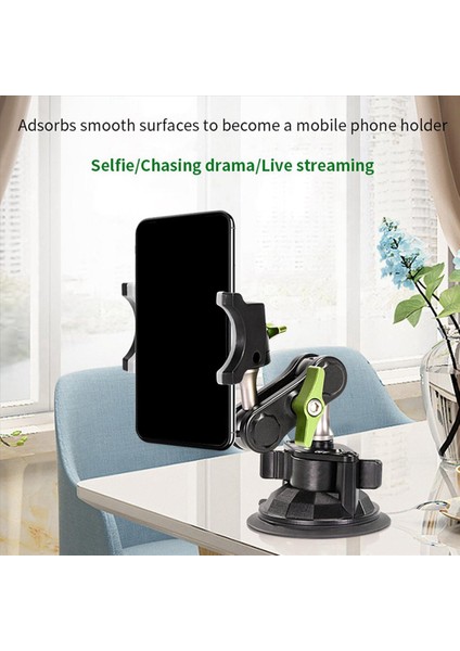 2x Lanparte Yeni Telefon Tutucu Araba Telefon Tutucu Stabilizatör Telefon Selfie Stick 360 ° Dönen Braket (Yurt Dışından) indirimleri