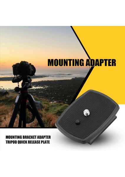 Montaj Braket Adaptörü Tripod Hızlı Serbest Bırakma Plakası (Yurt Dışından) fırsatları