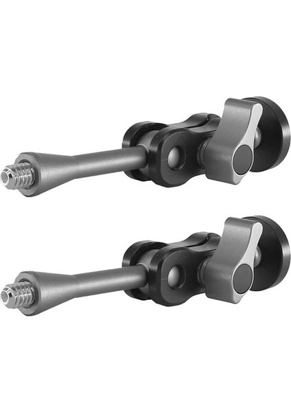 2x YJ-B13L Sihirli El Bağlantı Kol Tripod Cep Telefon Fotoğrafçılık Dolgu Işık Monitörü Küresel Gimbal (Yurt Dışından)
