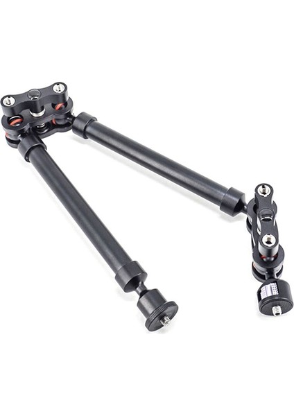 Evrensel El Stand Tüm Metal Çift Bölüm Genişletilmiş Kol Monitörü Çok Fonksiyonlu Tembel Adam Stand Kamera Aksesuarları (Yurt Dışından) fiyatları