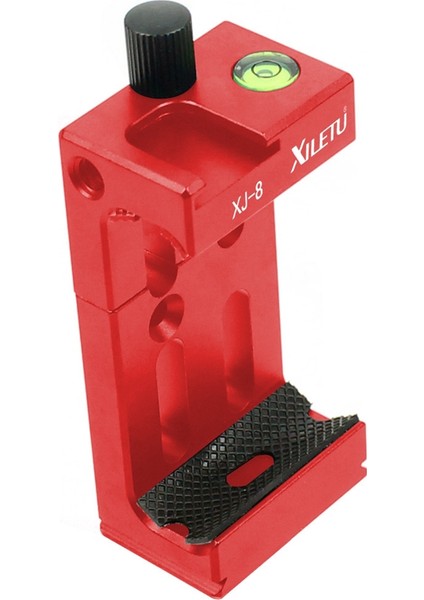 2x Xıletu Xj-8 Tripod Kafa Braketi Cep Telefonu Tutucu Klipsi Telefon Flashlight Micro-Telefon Kırmızı ve Siyah (Yurt Dışından) indirimleri