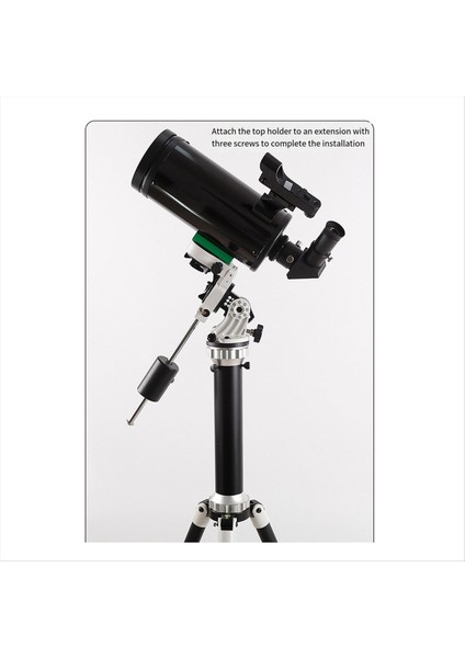 Ekvator Montajı ve Tripod Teleskop Aksesuarları Arasındaki Liği Arttırmak Için Üç Bölüm Uzatma Tüpü (Yurt Dışından) modelleri