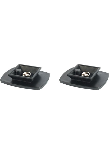 2x Dslr Kamera Adaptörü Montaj Kamera Tripod Kafası Hızlı Serbest Bırakma Plakası Kamera Taban Plakası Üç Boyutlu Tripod Kafası (Yurt Dışından)