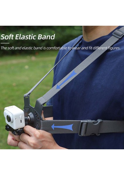 Pocket 3/go 3 Evrensel Göğüs Kayışı Braketi 360 Derece GOPRO12 Spor Kamer Telefon Klibi Çok Fonksiyonlu Aksesuarlar (Yurt Dışından) fiyatları
