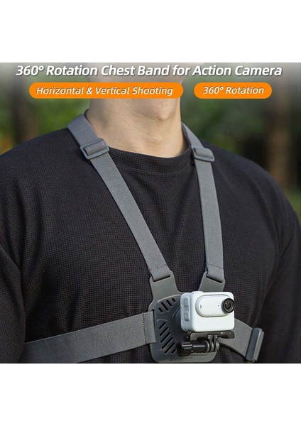 Pocket 3/go 3 Evrensel Göğüs Kayışı Braketi 360 Derece GOPRO12 Spor Kamer Telefon Klibi Çok Fonksiyonlu Aksesuarlar (Yurt Dışından) fırsatları