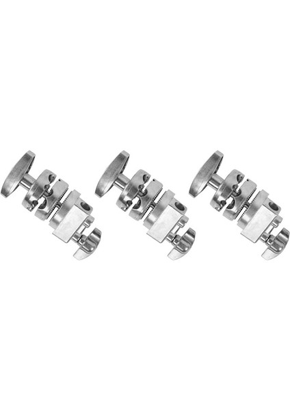 3x Metal Ağır Dermi Kavrama Başlığı C Tipi Fotoğraf Sihirli Kafa Turn Tablası Montaj Adaptörü Işık Standı (Yurt Dışından)