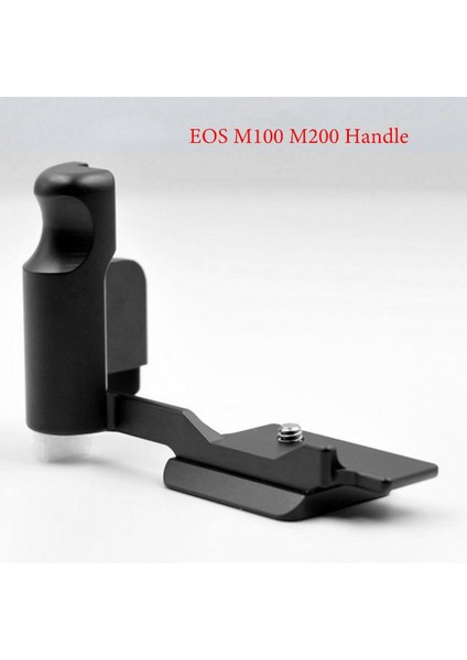 Canon Eos M100 M200 Kamera Için Kamera L Braket Plakası Kamera Hızlı Bırakma Plakası Dikey Çekim El Kavrama Tutucu Tahtası Siyah (Yurt Dışından) fiyatları