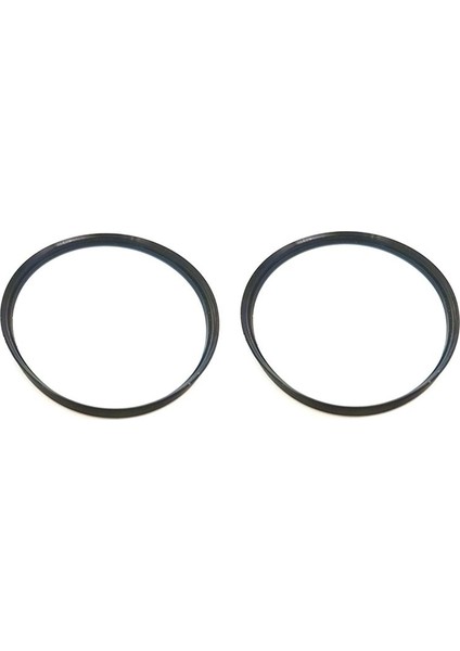 2pcs Toz Geçirmez Süngü Mühür Halkası Kauçuk Canon Ef 24-105 24-70 17-40 16-35 mm Lens Onarımı (Siyah Daire) (Yurt Dışından)