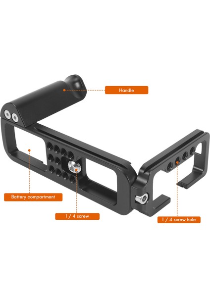 Fuji X-T3 Xt3 Için 1/4 Inçlik Iplik Vidalı Cnc Metal Kartı ile El Kavrama Hızlı Serbest Bırakma L Plaka/l Braketi (Yurt Dışından) modelleri
