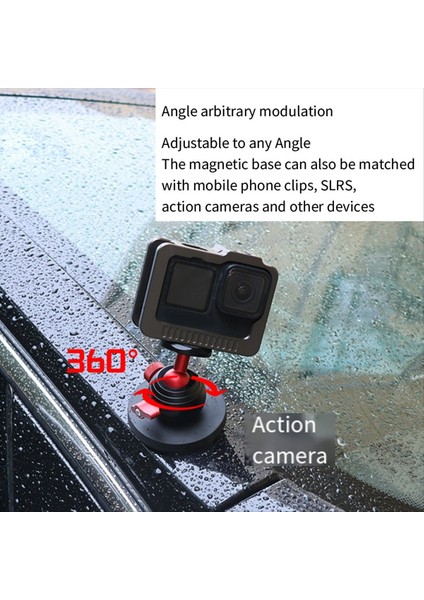 INSTA360 Gopro Aksesuarları Için Spor Kamerası Gimbal Braketi Çok Fonksiyonlu Araba Braketi Emme Kupası Braketi B (Yurt Dışından) indirimleri